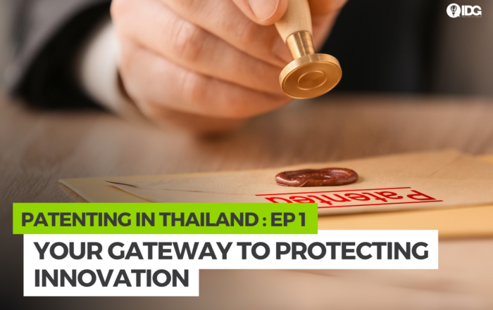 Patenting in Thailand